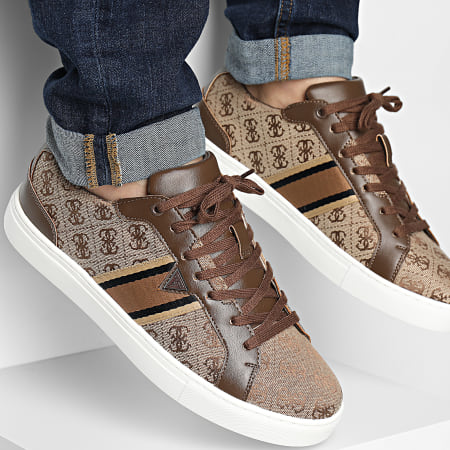 Guess - Baskets FMPTIIFAB12 Beige Brown