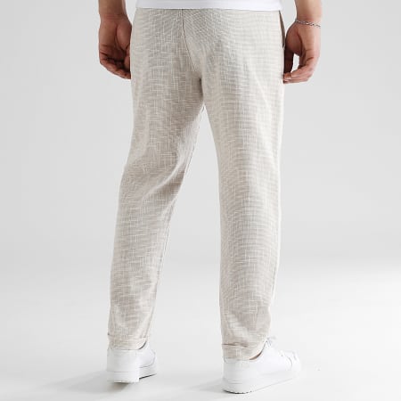 LBO - Pantalon Habillé Texturé 1851 Beige