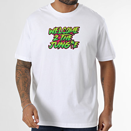 Mougli x La Jungle - Welcome 2 The Jungle Oversize Tee Shirt White
