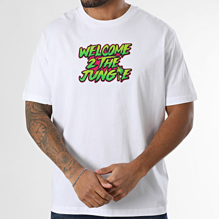Mougli x La Jungle - Welcome 2 The Jungle Oversize Tee Shirt White