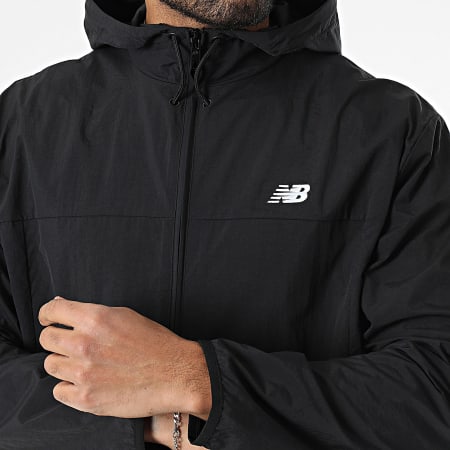 New Balance - Coupe-Vent A Capuche MJ41506 Noir
