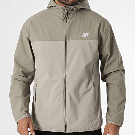New Balance - Coupe-Vent A Capuche MJ41506 Beige