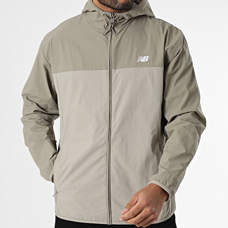 New Balance - Coupe-Vent A Capuche MJ41506 Beige