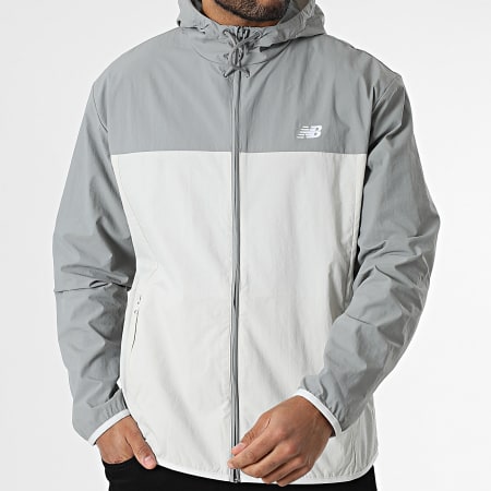 New Balance - Coupe-Vent A Capuche MJ41506 Gris