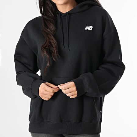 New Balance - Sweat Capuche Femme WT51947 Noir