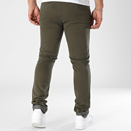Teddy Smith - Pallas Slim Chino Pants 10116948D Khaki Green