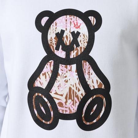 Teddy Yacht Club - Art Series Travis Sudadera cuello redondo Blanco