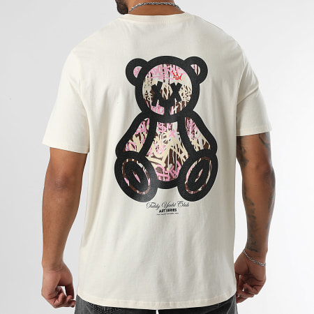 Teddy Yacht Club - Camiseta Oversize Art Series Travis Beige