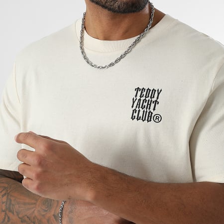 Teddy Yacht Club - Camiseta Oversize Art Series Travis Beige