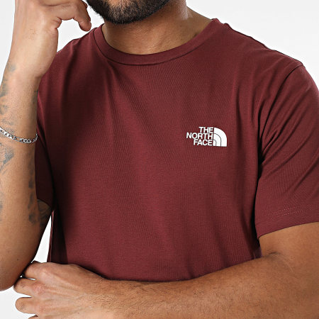 The North Face - Tee Shirt Simple Dome A87NG Bordeaux