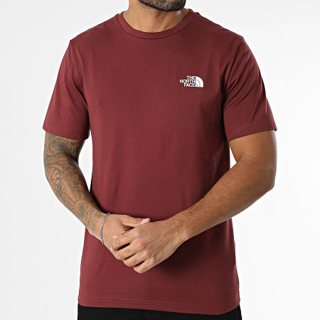 The North Face - Tee Shirt Simple Dome A87NG Bordeaux