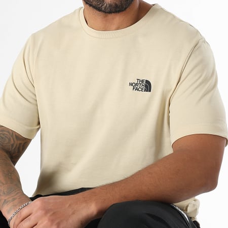 The North Face - Tee Shirt Simple Dome A87NG Beige