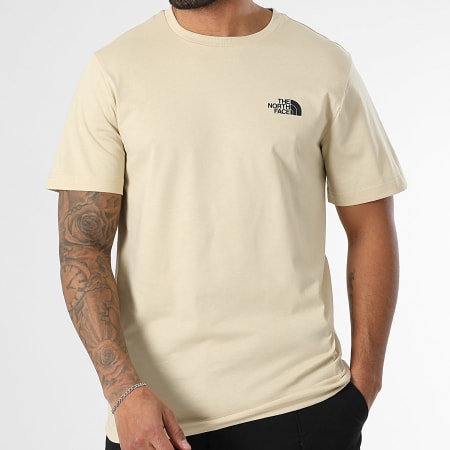 The North Face - Tee Shirt Simple Dome A87NG Beige