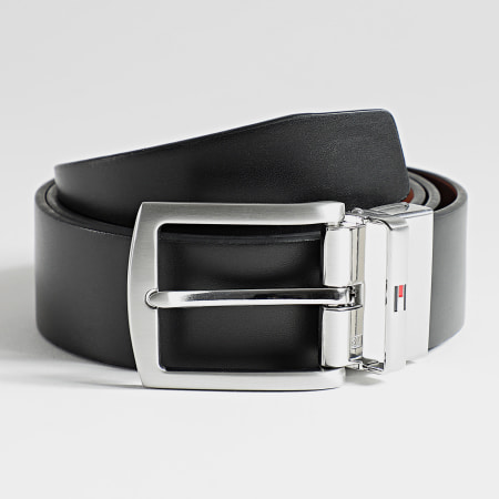 Tommy Hilfiger - Cinturón Denton Reversible 3.5 3012 Negro Camel