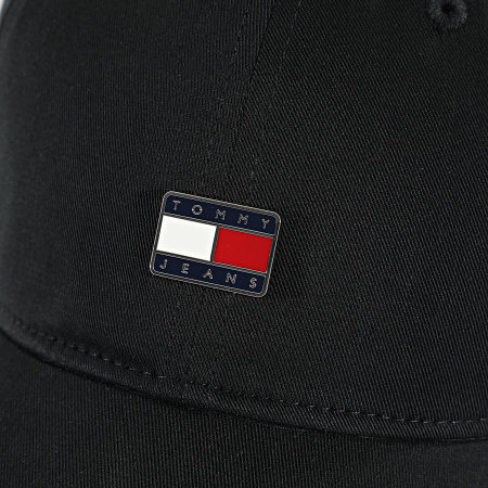 Tommy Jeans - Casquette Heritage Plaque 6986 Noir