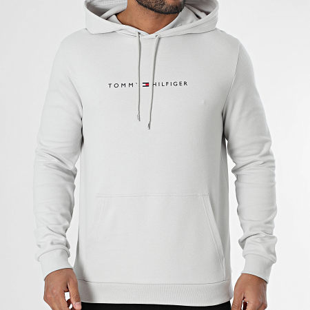 Tommy Hilfiger - Sweat Capuche 3506 Gris Clair