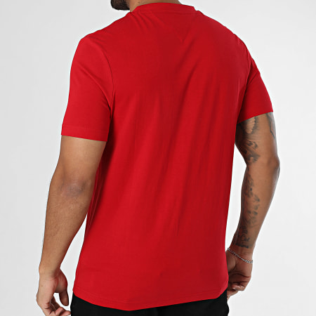 Tommy Hilfiger - Tee Shirt Center Stack 8621 Bordeaux