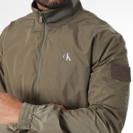 Calvin Klein - Veste Zippée 7373 Vert Kaki