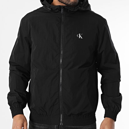 Calvin Klein - Veste Zippée Capuche 7254 Noir
