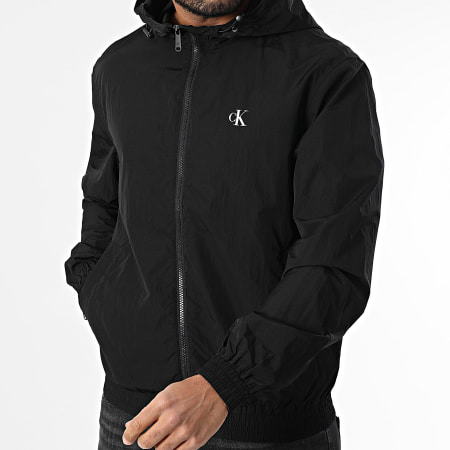 Calvin Klein - Veste Zippée Capuche 7254 Noir