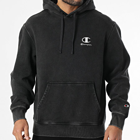 Champion - Sweat Capuche 221256 Noir