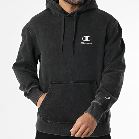 Champion - Sweat Capuche 221256 Noir