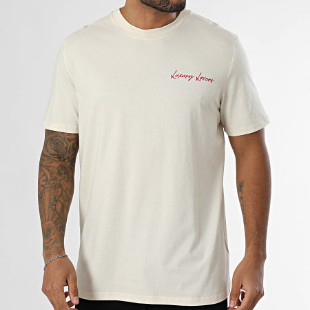 Luxury Lovers - Camiseta oversize Contrebande beige