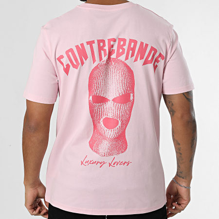 Luxury Lovers - Camiseta oversize Contrabando rosa