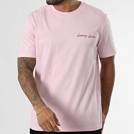Luxury Lovers - Camiseta oversize Contrabando rosa