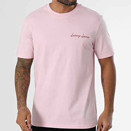 Luxury Lovers - Camiseta oversize Contrabando rosa