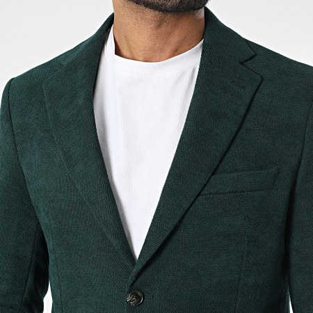 Mackten - Veste Blazer Vert Bouteille