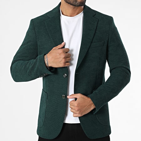 Mackten - Veste Blazer Vert Bouteille