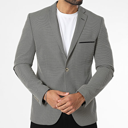 Mackten - Veste Blazer Noir Beige