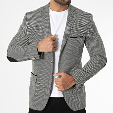 Mackten - Veste Blazer Noir Beige