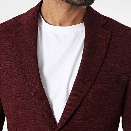 Mackten - Veste Blazer Bordeaux