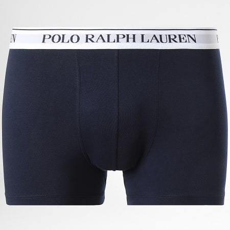Polo Ralph Lauren - Lot De 3 Boxers Jaune Rose Bleu Marine