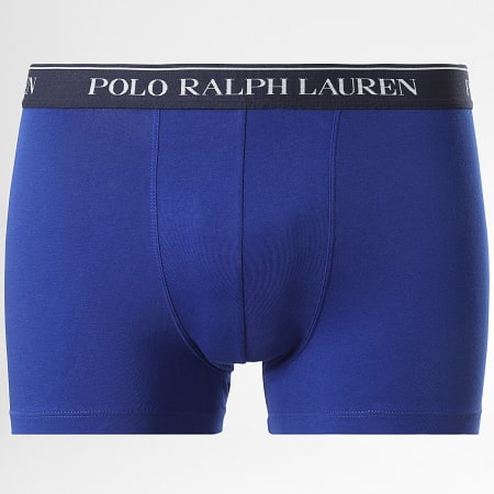Polo Ralph Lauren - Lot De 3 Boxers Jaune Bleu Roi Bleu Marine