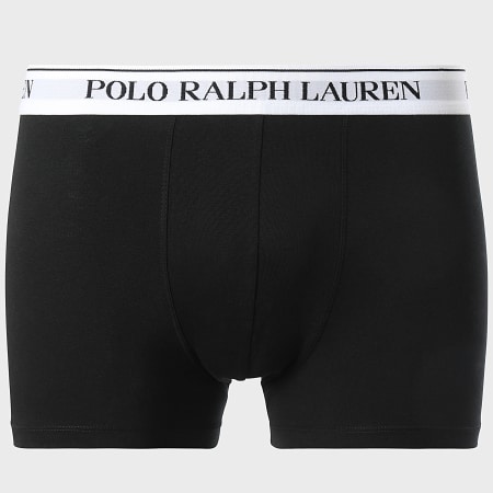 Polo Ralph Lauren - Lot De 3 Boxers Violet Clair Bleu Noir