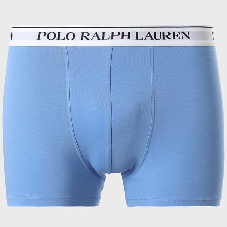 Polo Ralph Lauren - Lot De 3 Boxers Violet Clair Bleu Noir