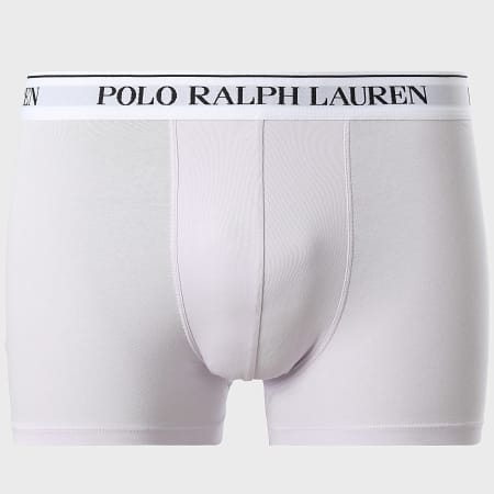 Polo Ralph Lauren - Lot De 3 Boxers Violet Clair Bleu Noir