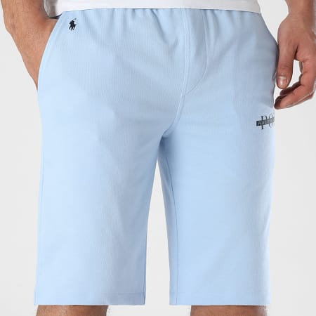 Polo Ralph Lauren - Pantalón corto azul claro con logotipo