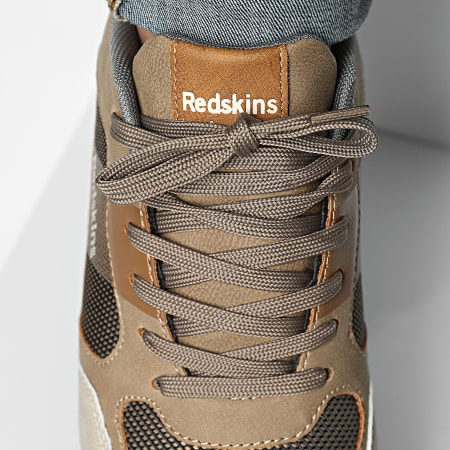Redskins Baskets Basses - Beige Cognac Jeans/beige