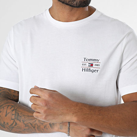 Tommy Hilfiger - Tee Shirt Stack 8622 Blanc