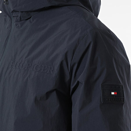 Tommy Hilfiger - Veste Zippée Capuche Branded 8905 Bleu Marine