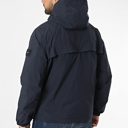 Tommy Hilfiger - Veste Zippée Capuche Branded 8905 Bleu Marine