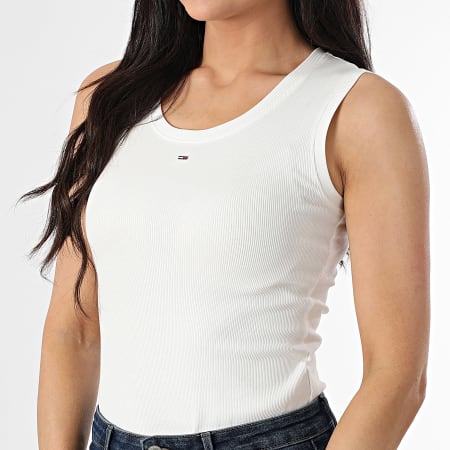 Tommy Jeans - Débardeur Femme Essential 0673 Blanc