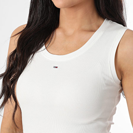 Tommy Jeans - Débardeur Femme Essential 0673 Blanc