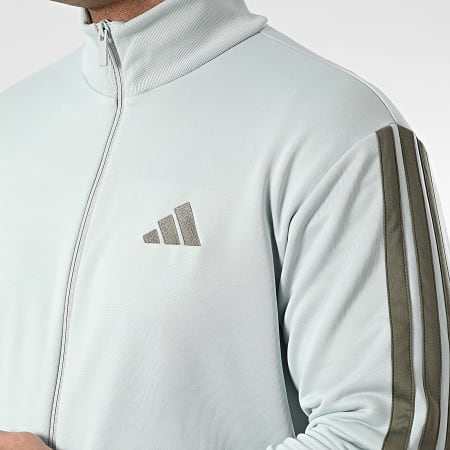 Adidas Sportswear - Ensemble De Survetement 3 Stripes JI8874 Vert Clair Vert Kaki