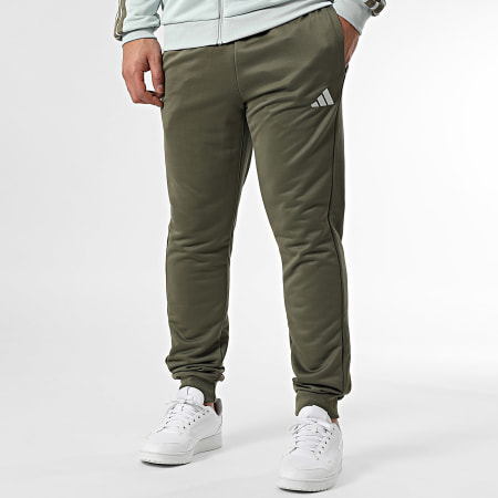 Adidas Sportswear - Ensemble De Survetement 3 Stripes JI8874 Vert Clair Vert Kaki
