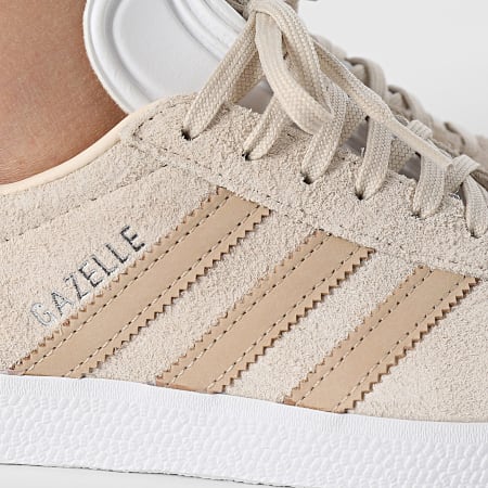 Adidas Originals - Baskets Femme Gazelle W JH7215 Wonder White Magic Beige Footwear White